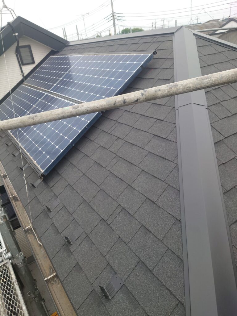【屋根工事】太陽光パネル設置の葺き替えもお任せ